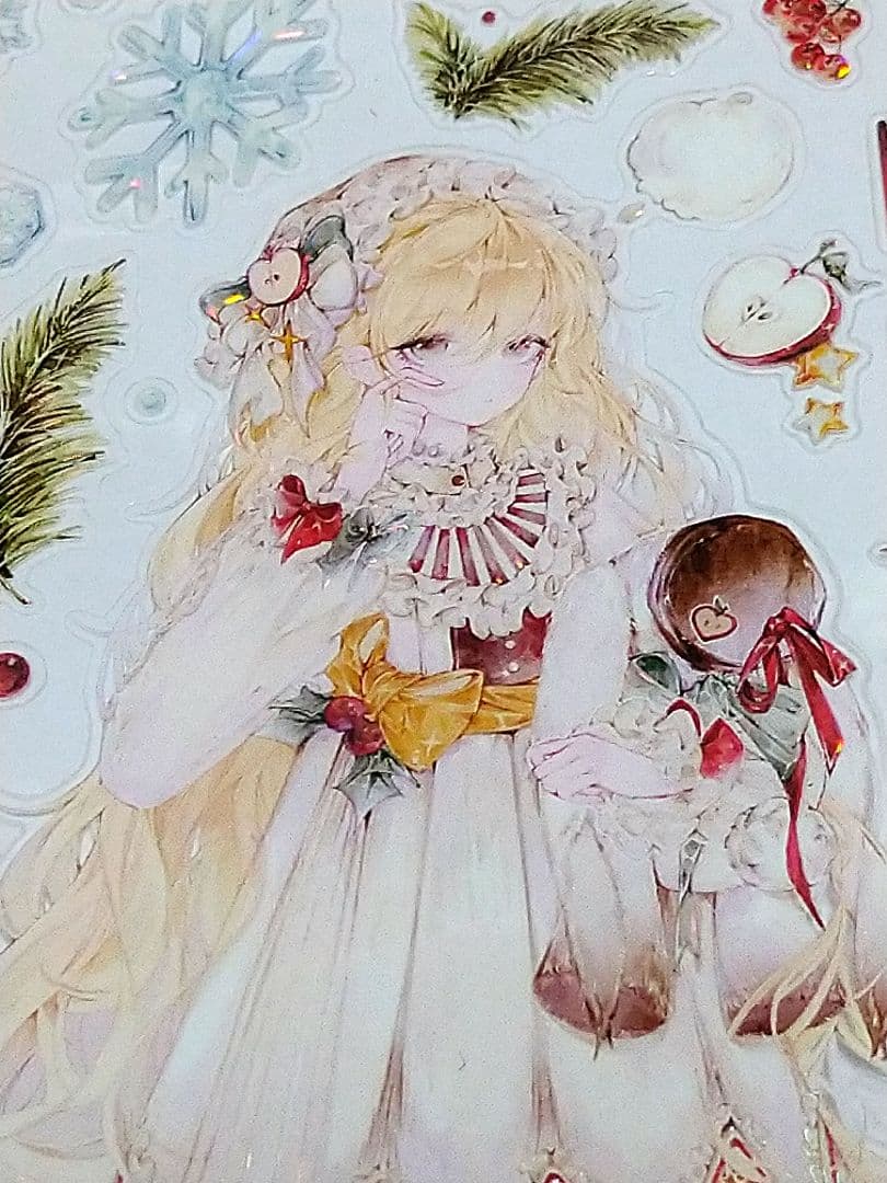 J1015＃绮夜梦使(模切贝壳光)第九航道切り売りは人物マステ女の子