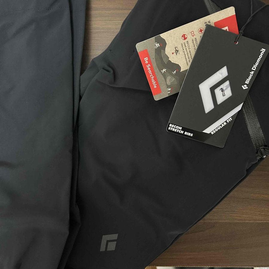 スキー  Recon Stretch Bib BLACK S