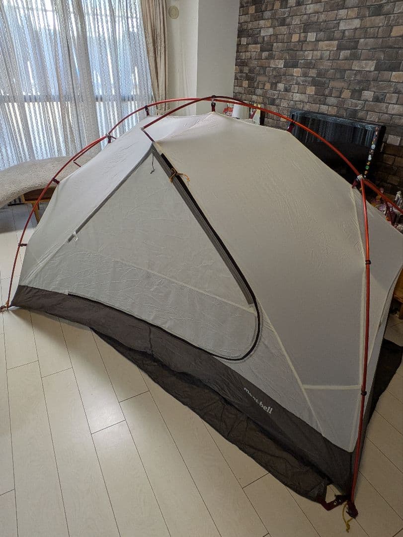 mont-bell Luna Dome 2 テントセット　別売り2アイテム付き