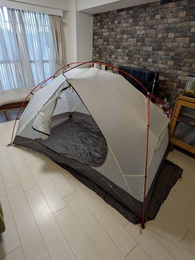 mont-bell Luna Dome 2 テントセット　別売り2アイテム付き