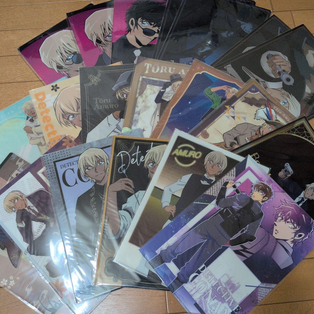 名探偵コナン◆クリアファイル◆安室◇赤井◇キッド◇新一◇蘭◇松田◆70枚以上