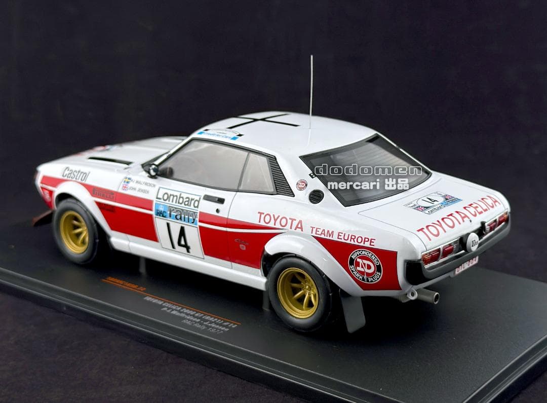 1/18 ixo トヨタ セリカ 2000GT RAC Rally 1977