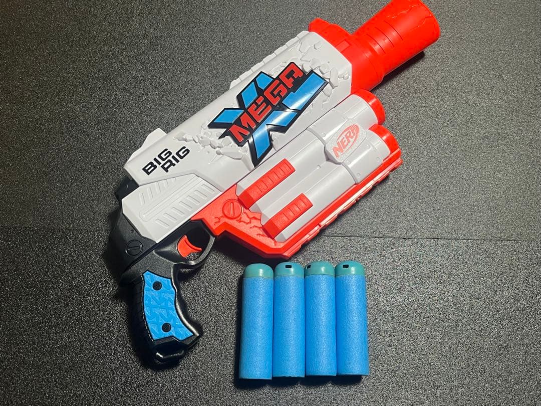 ナーフ Mega XL ビックリグ Big Rig ＆ ダーツホルダー セット