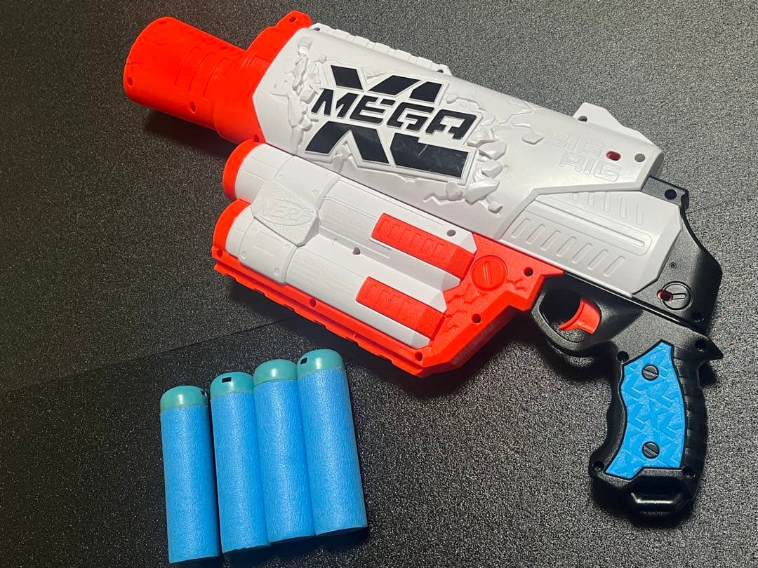 ナーフ Mega XL ビックリグ Big Rig ＆ ダーツホルダー セット