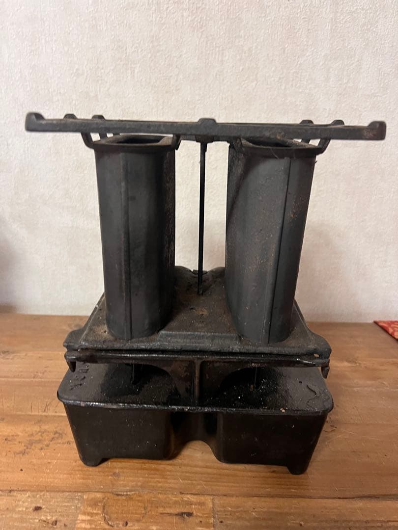 【オス】【美品】UNION ダブルバーナー アイロンストーブ