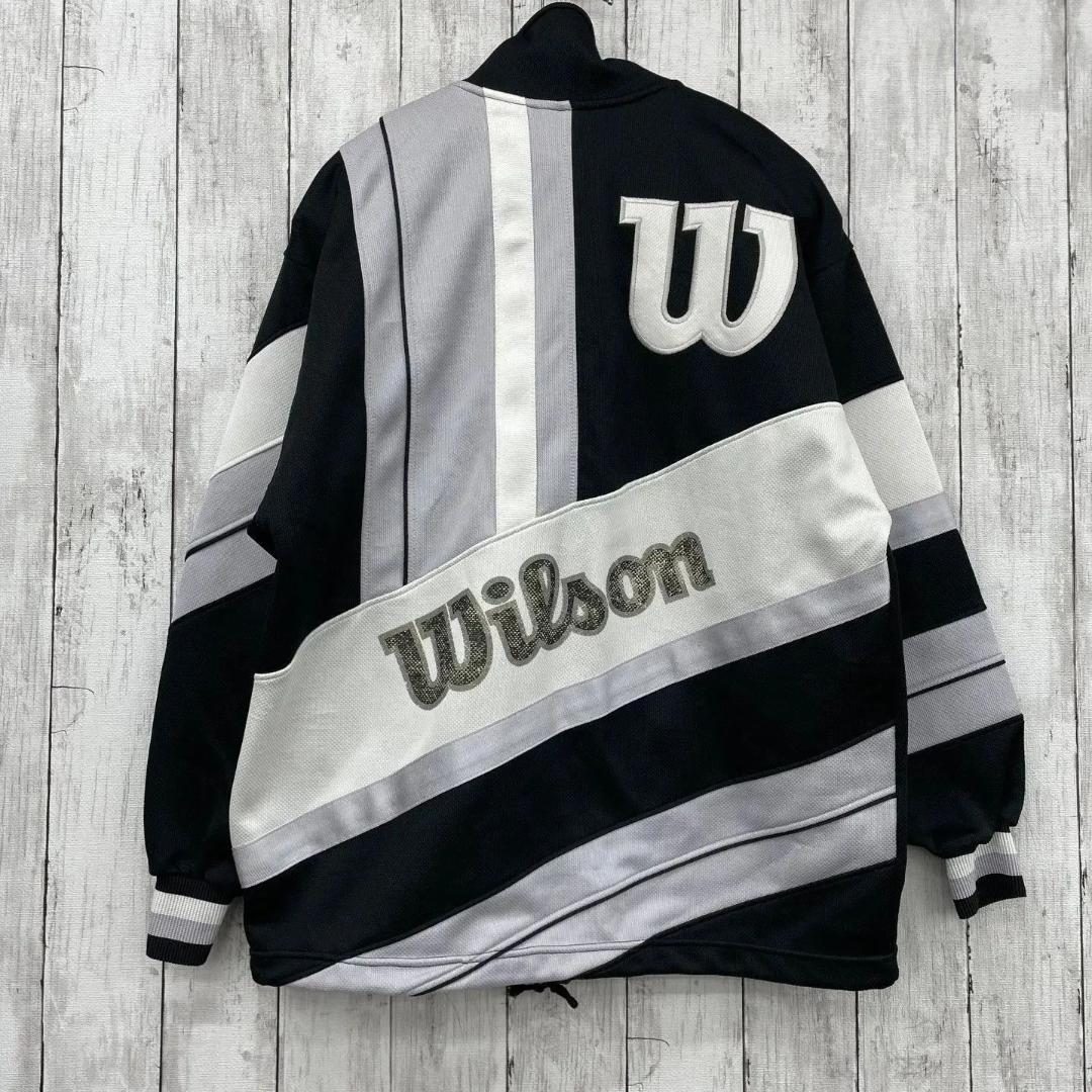 ☆ Wilson ☆ウィルソン セットアップ ビッグロゴ 90‘ｓ SS-S