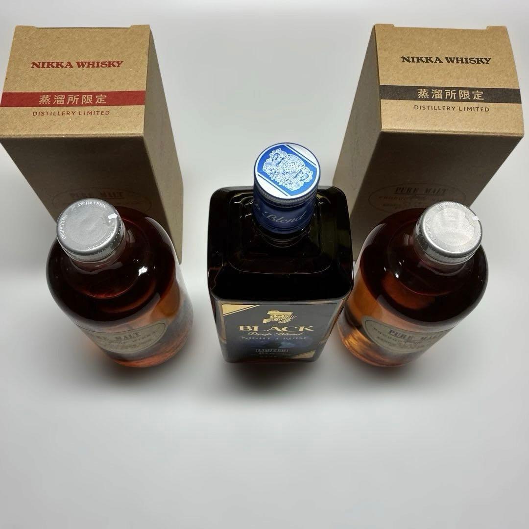 【NIKKA WHISKY】NIGHT CRUISE 、PURE MALTセット