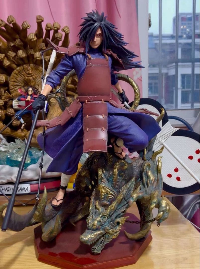 NARUTO ナルト うちはマダラ 1/4 ガレージキット ガレキ スタチュー③