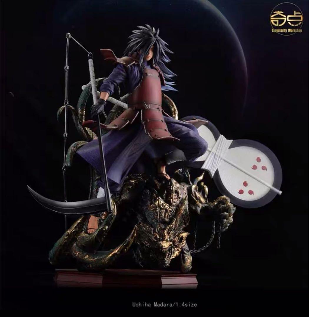 NARUTO ナルト うちはマダラ 1/4 ガレージキット ガレキ スタチュー③