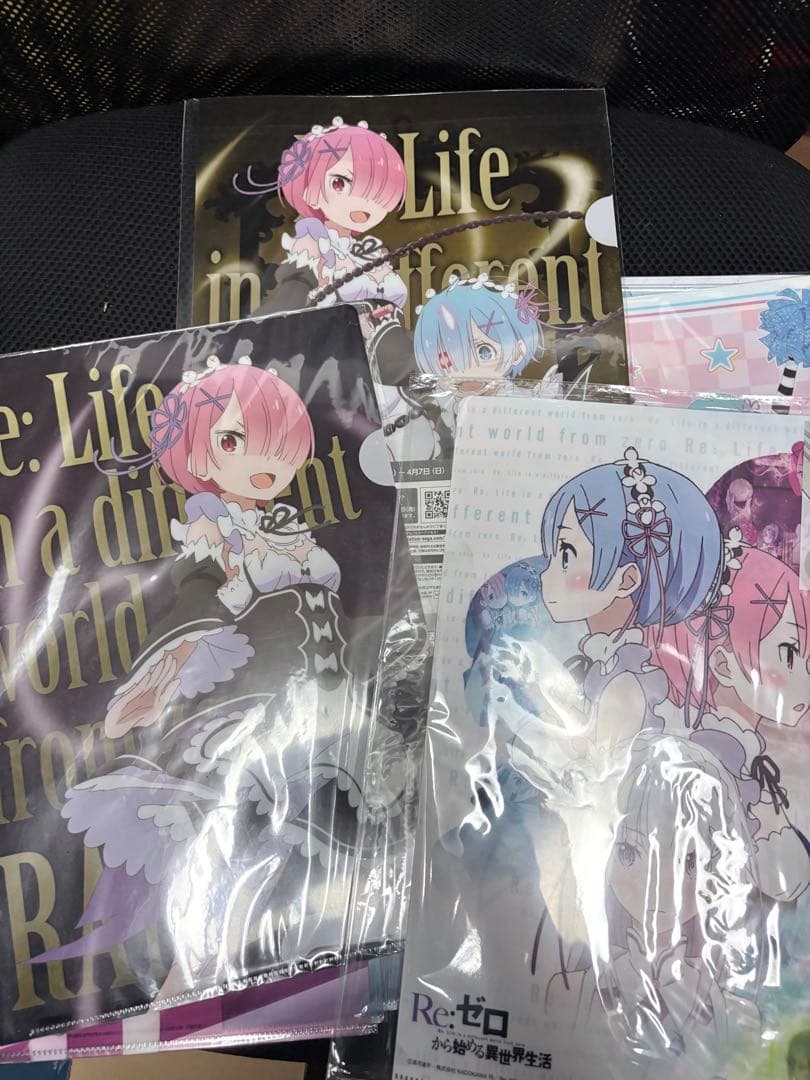 Re:ゼロ引退 キャラクター書籍グッズセット