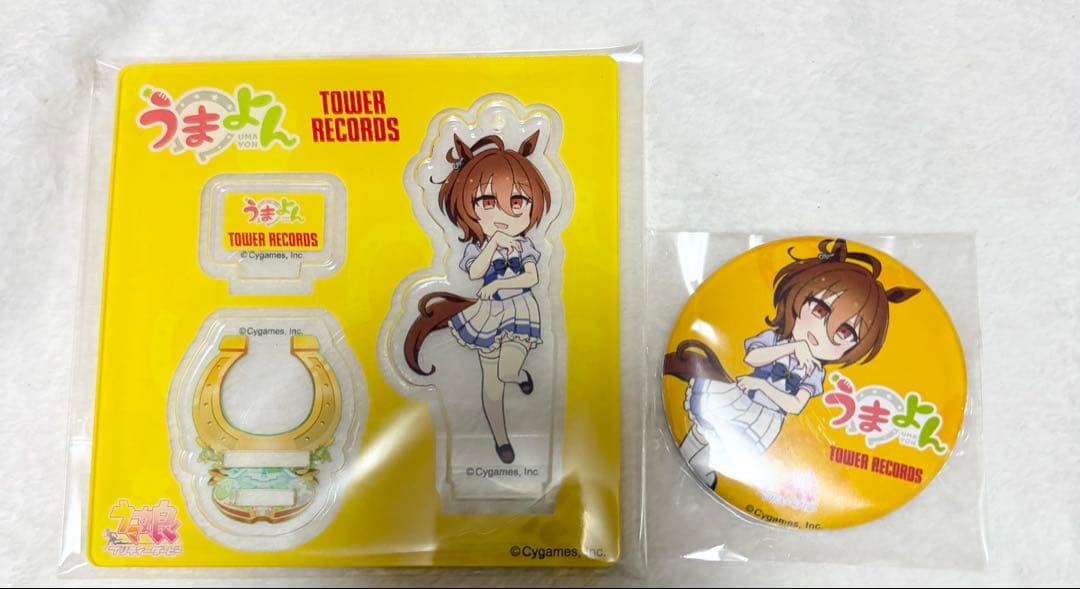 ウマ娘 うまよん アクリルスタンド バッジ アグネスタキオン