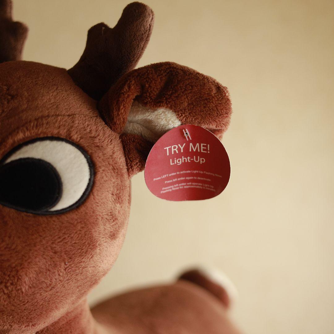 ルドルフ 赤鼻のトナカイ ぬいぐるみ クリスマス　デコレーション　冬
