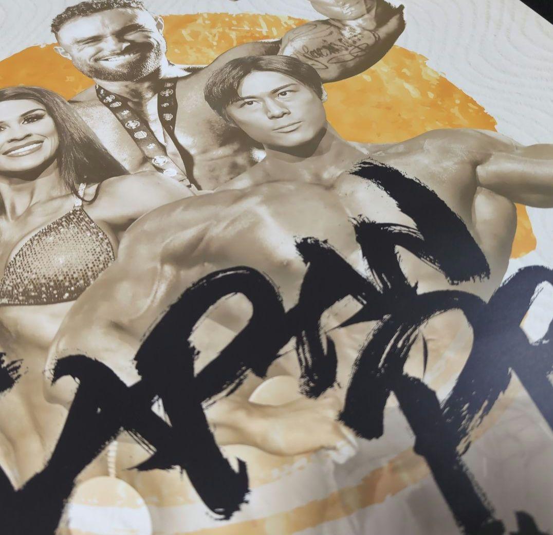 JAPAN PRO 2024 B2 ポスター fwj IFBB 上里譲