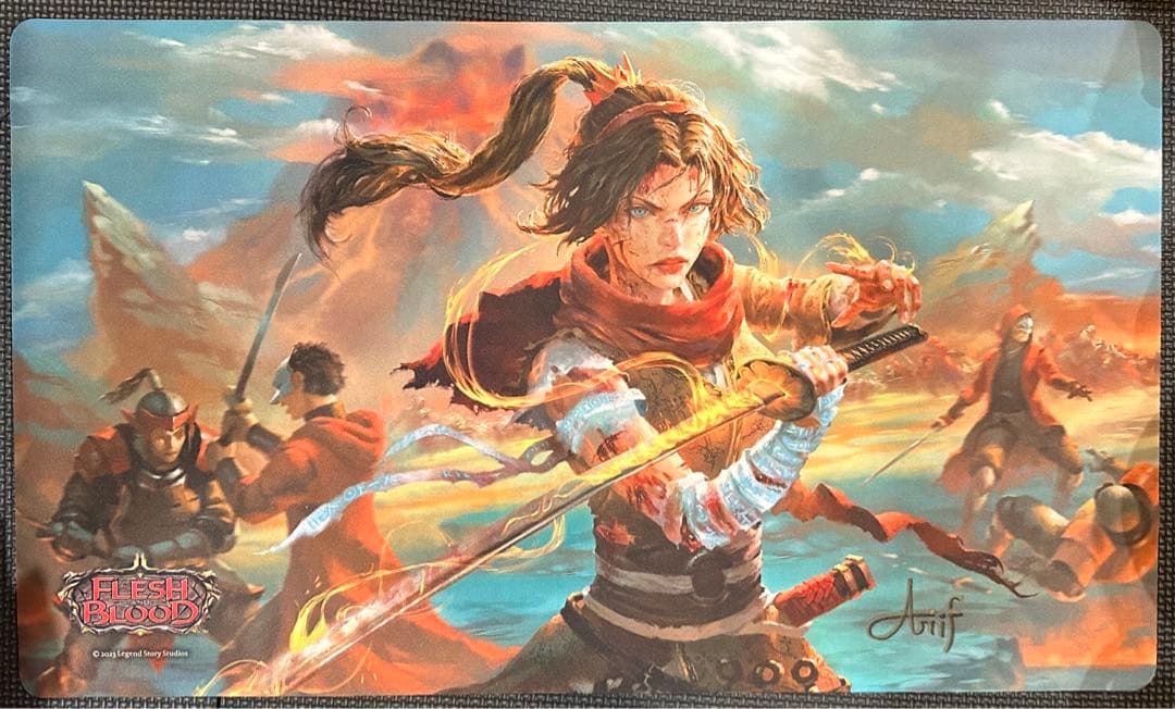 Flesh and Blood Scar for a Scar プレイマット