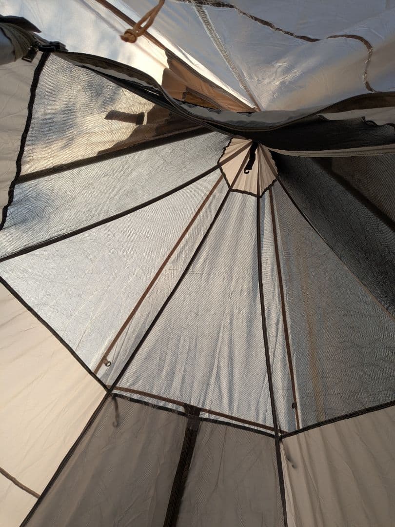 ロゴス　Tradcanvas ＶポールTepee400-BA　3点セット