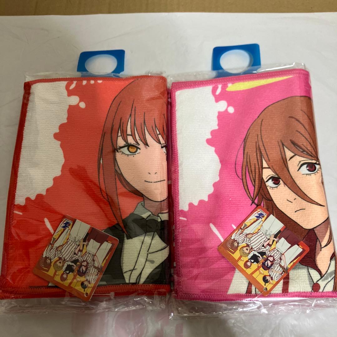 ラウンドワン限定　チェンソーマン　マフラータオル 6枚