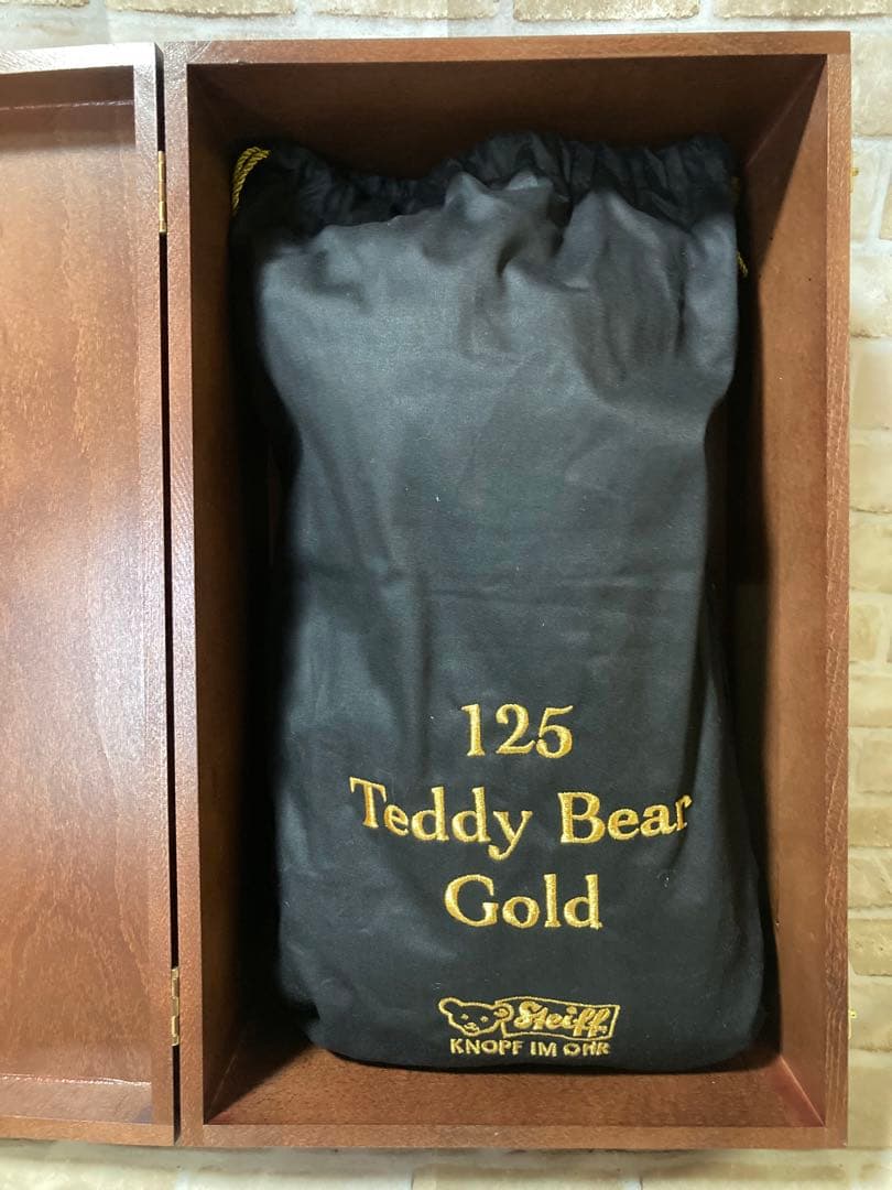 シュタイフ テディベア 125Teddy Bear Gold 日本限定125体