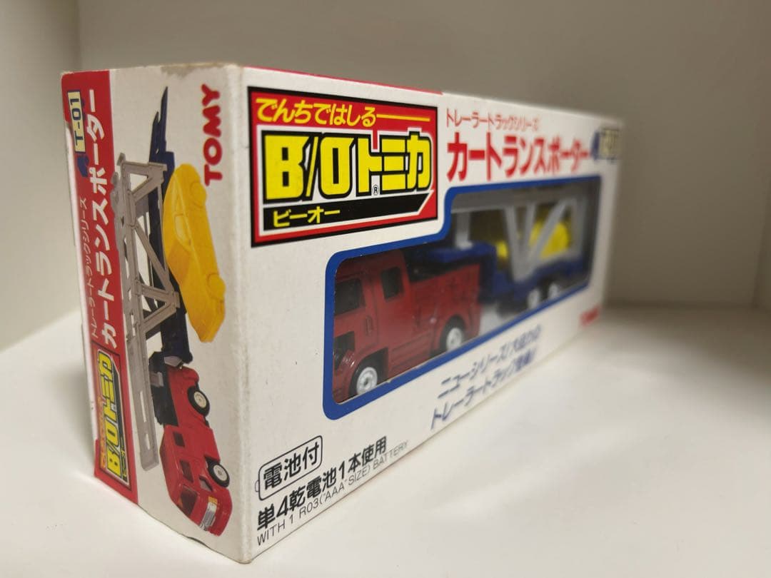 【新品未使用】B/Oトミカ カートランスポーター 日本製 品番1