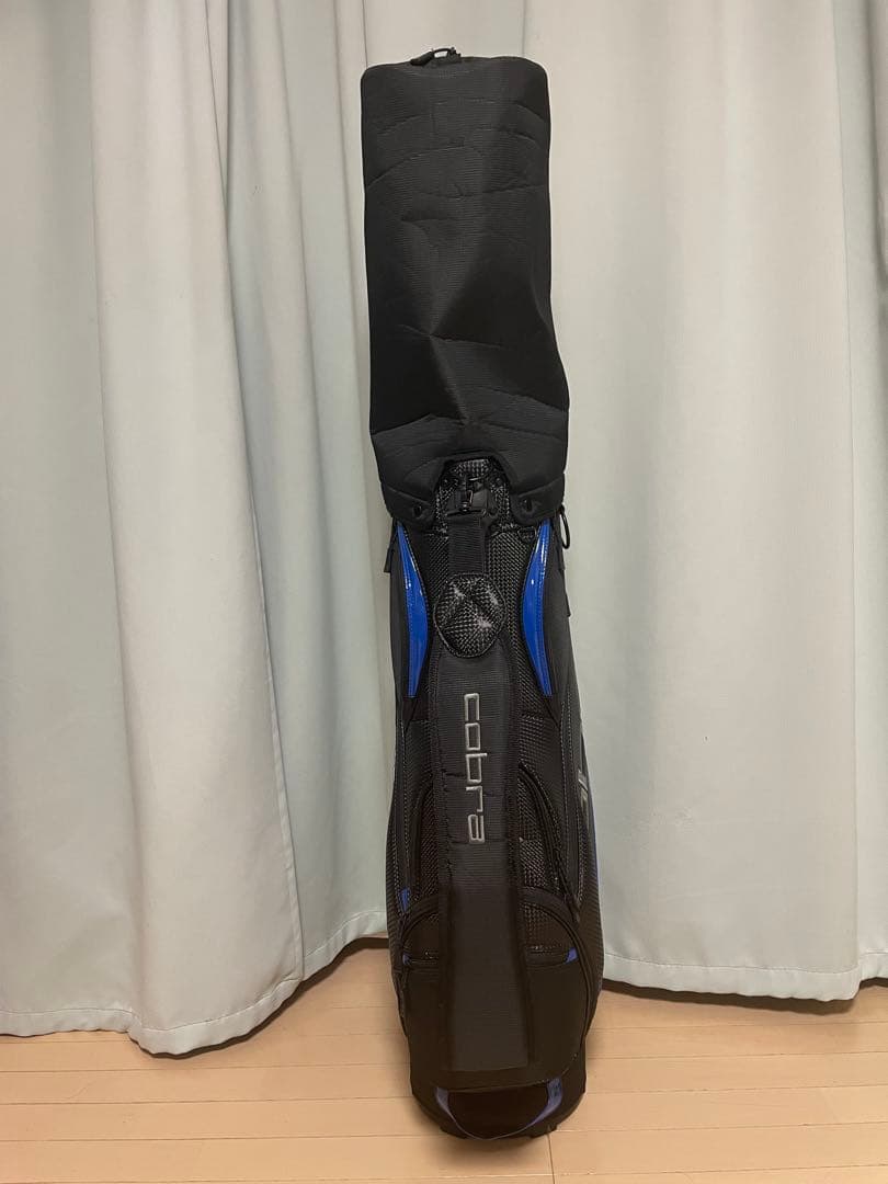 Cobra キャディバッグ ブラック/ブルー