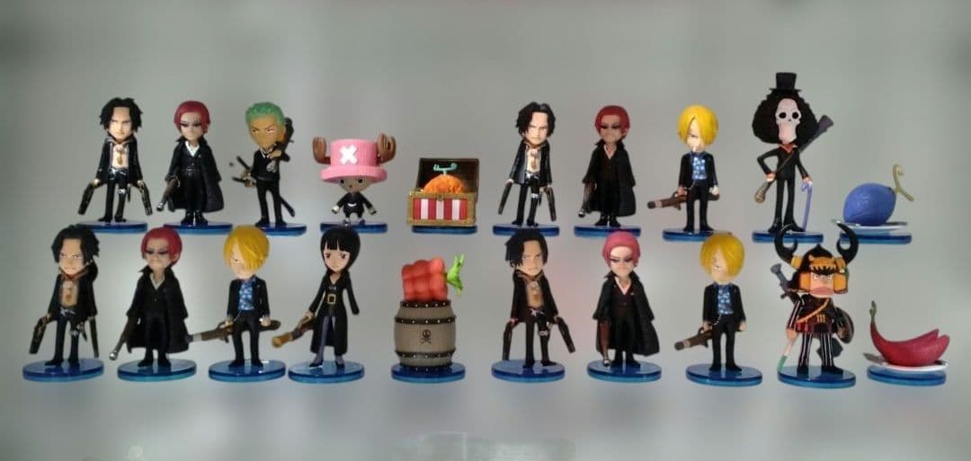 80体コンプリート　ワンピース　ワールドコレクタブルフィギュア　トレジャーラリー