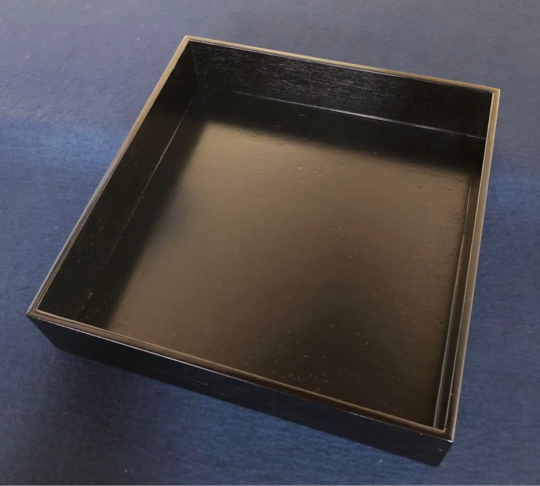 《R》未使用品 松花堂弁当 5客揃い 木箱　260108き1