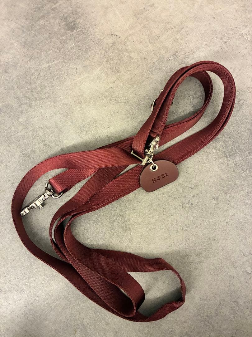 HOZI Saddle Harness バーガンディSサイズリード