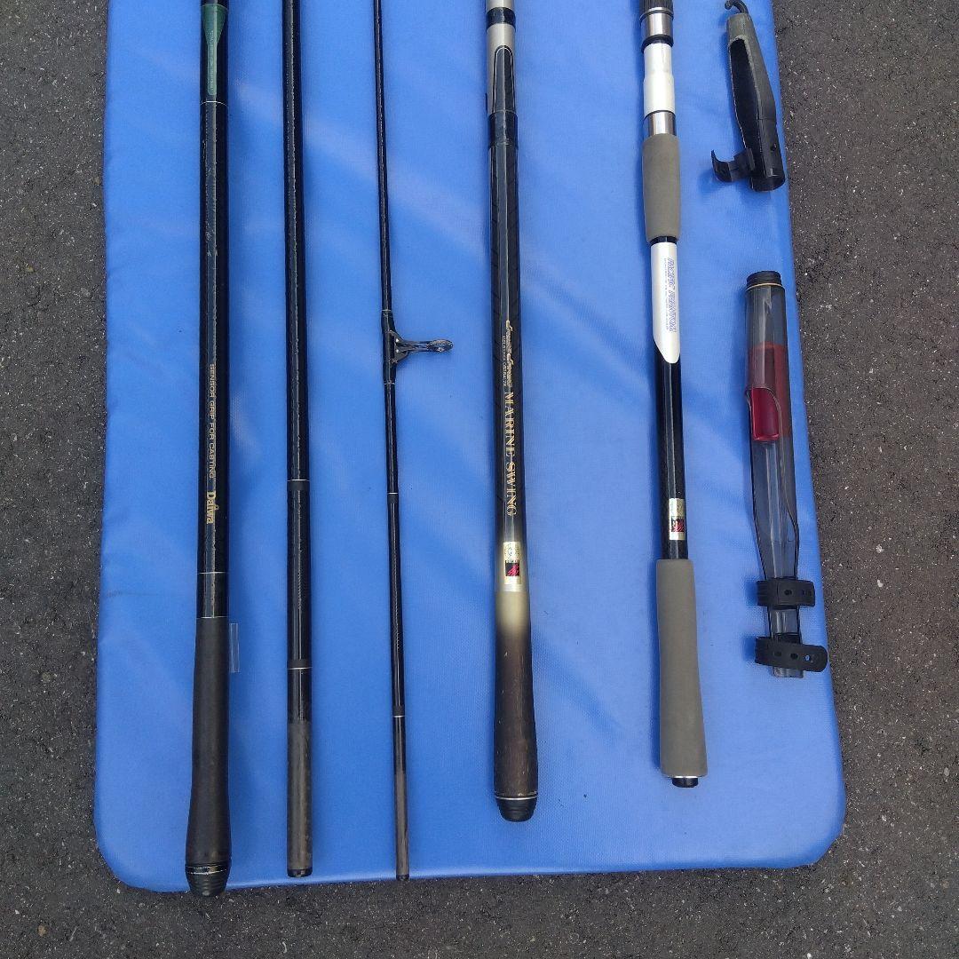 ダイワ カーボン投げ竿 3本セット