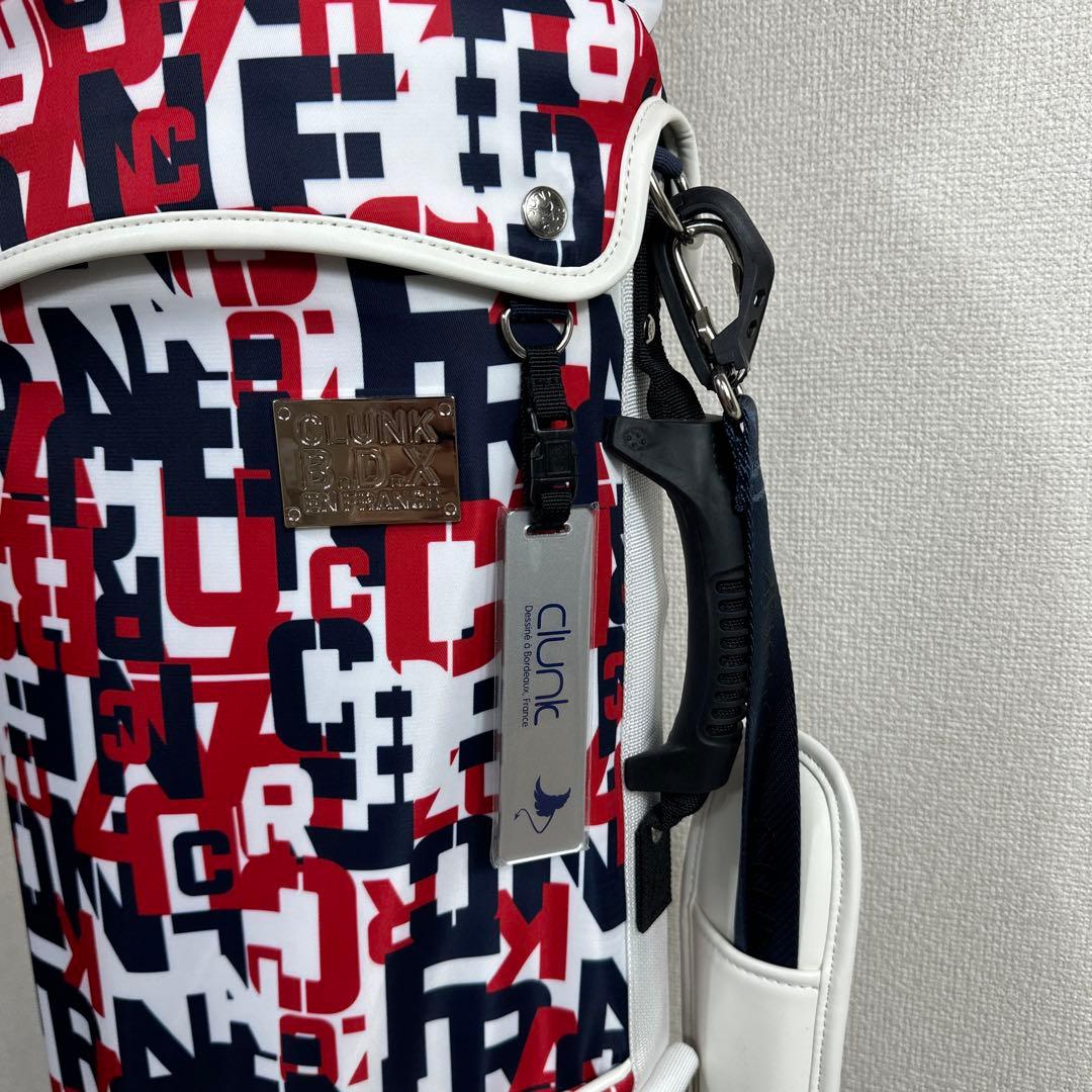 ★新品★ CLUNK クランク キャディバッグ ゴルフバッグ グラフィック 軽量