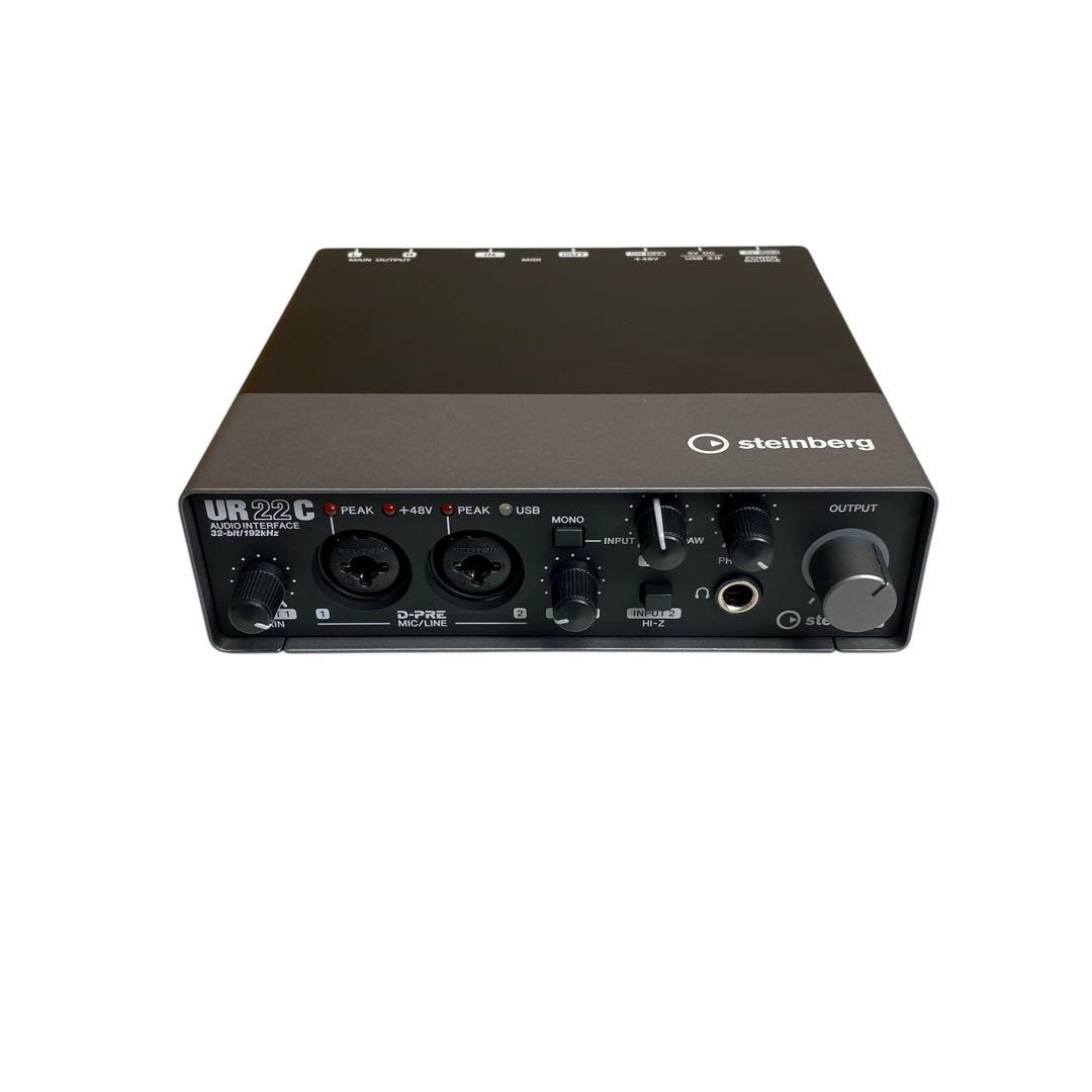 【動作良好】Steinberg UR22C オーディオインターフェイス