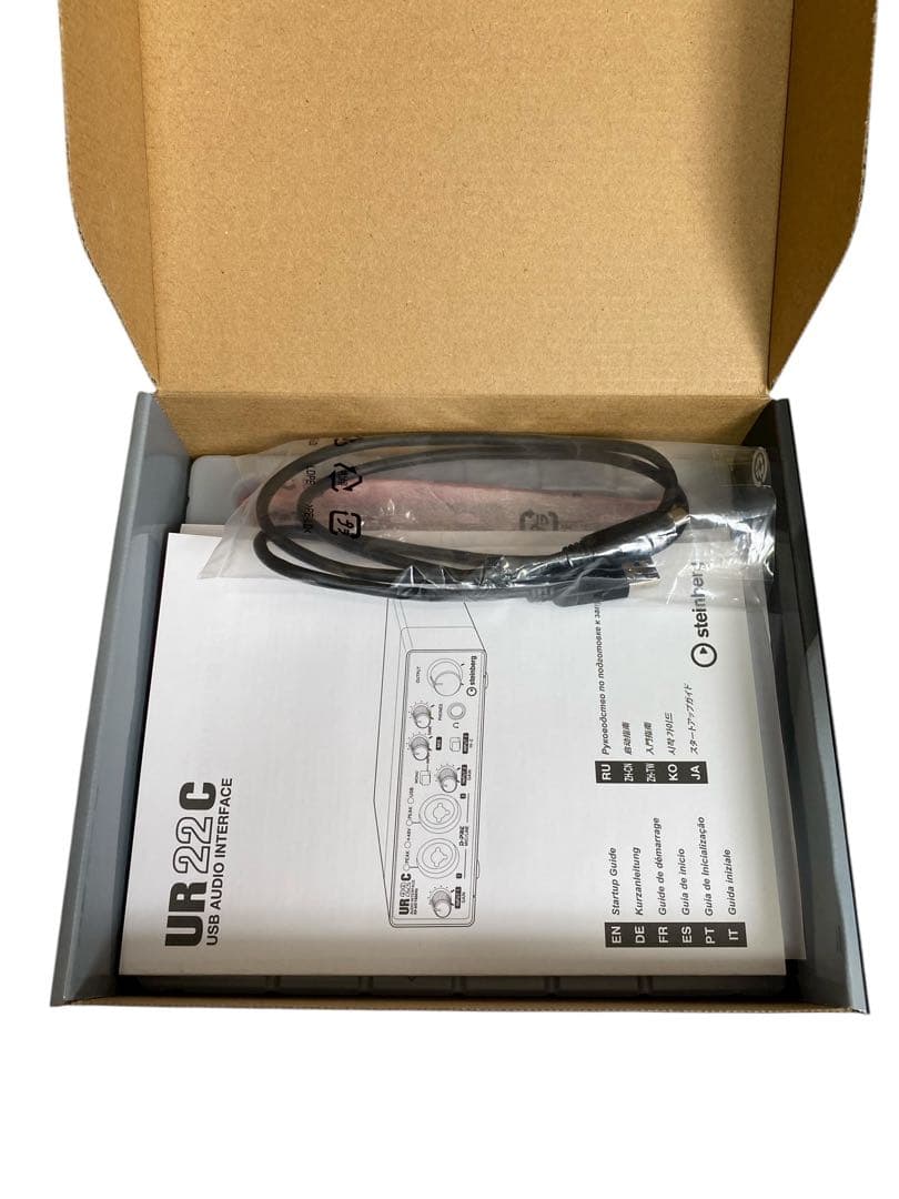 【動作良好】Steinberg UR22C オーディオインターフェイス
