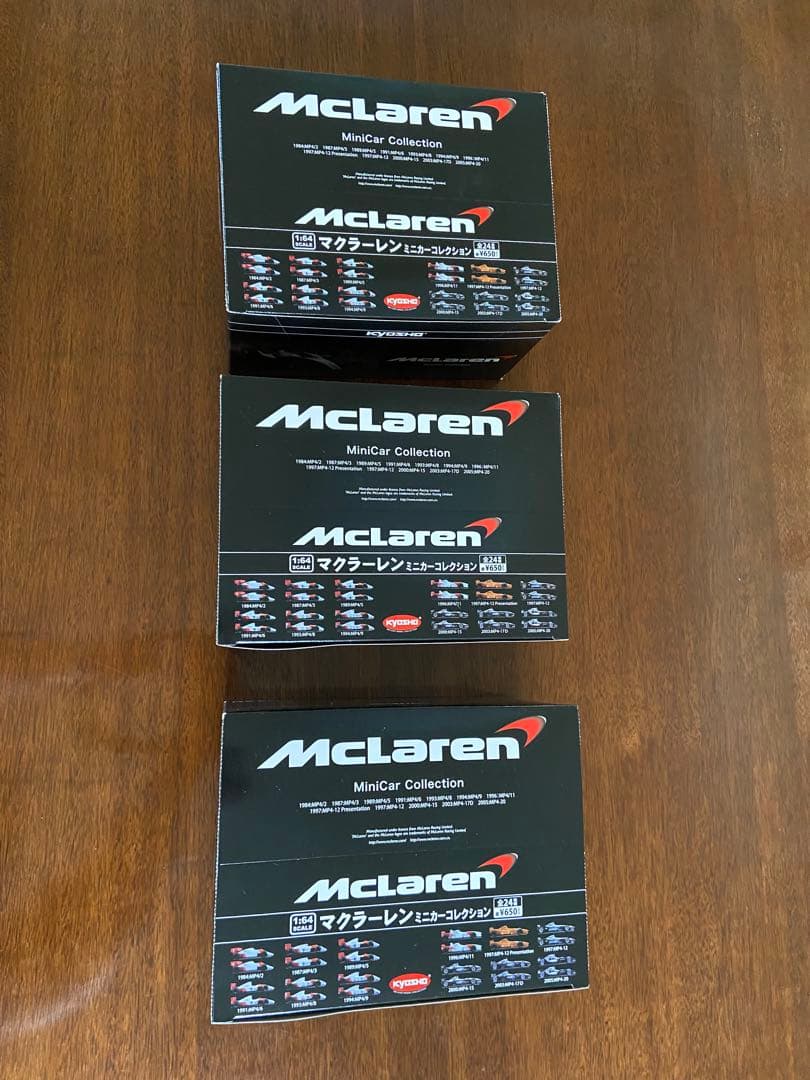 【1】新品未開封　マクラーレン　ミニカーコレクション　 12個入り　1/64