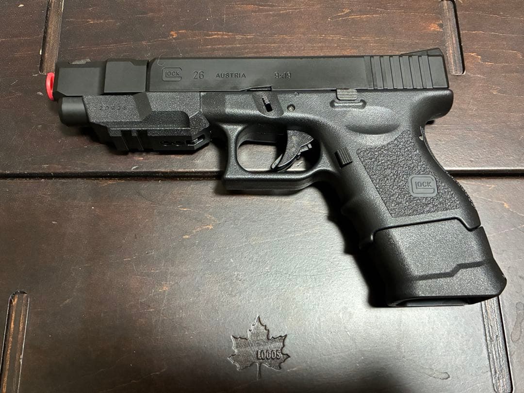Glock 26 ガスガン ブラック マガジン付き