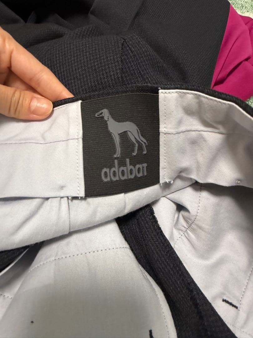 【新品タグ付】アダバット ゴルフパンツ FLEX PANTS ネイビー 85 L