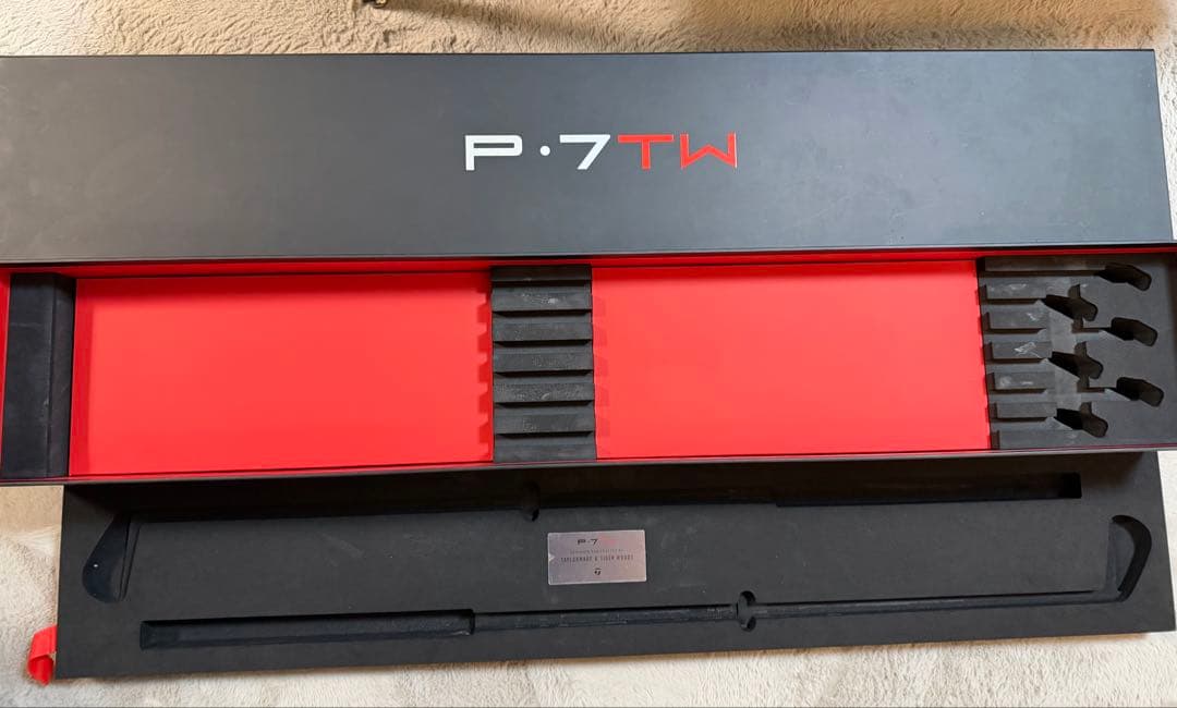 P7TW アイアンセット 8本　箱、手紙付