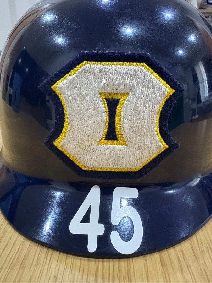 阪神タイガース 復刻大阪タイガースキャッチャーヘルメット2011 清水選手