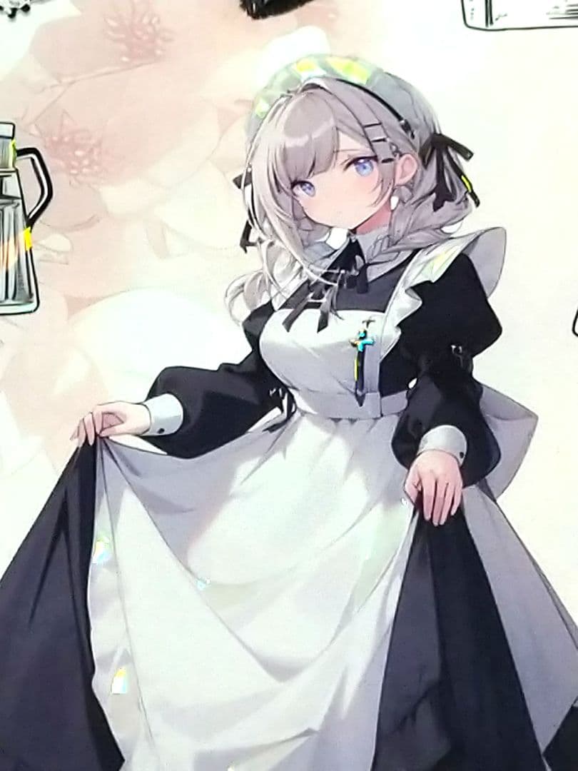 廃盤品✩J1071＃魔法女仆安洁莉娜(贝壳光)切売り海外人物女の子AIマステ