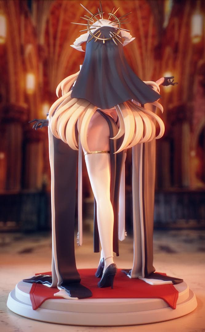 25ｃｍ　インプラカブル 1/7 アズールレーン ガレキ 未塗装未組立　アズレン