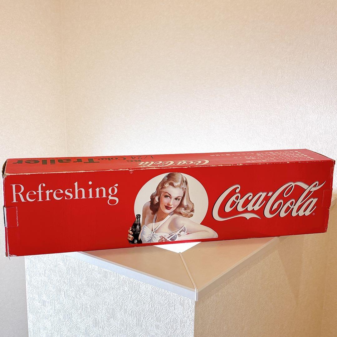 希少！　特大　コカコーラ　トレーラー　ラジコン　全長70cm 120周年記念品