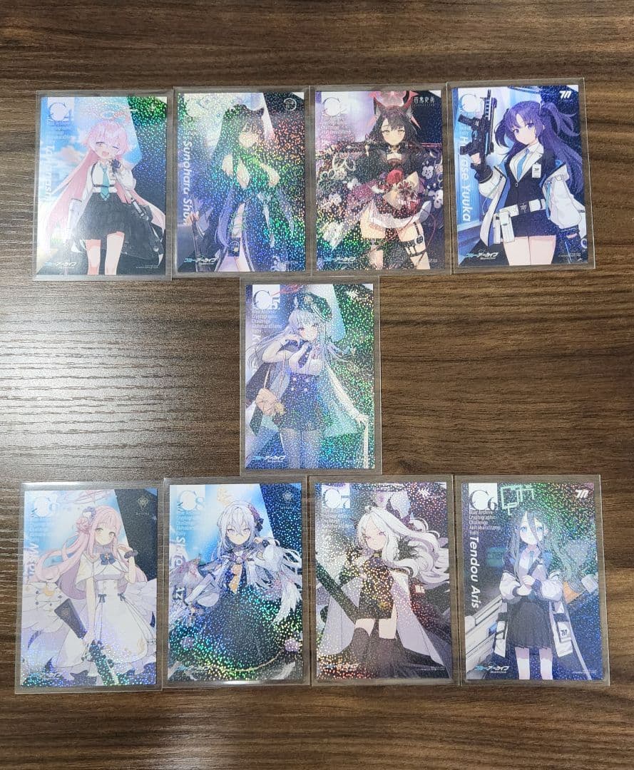 ブルーアーカイブ　二周年　ノベルティカード　A～Cコンプリートセット