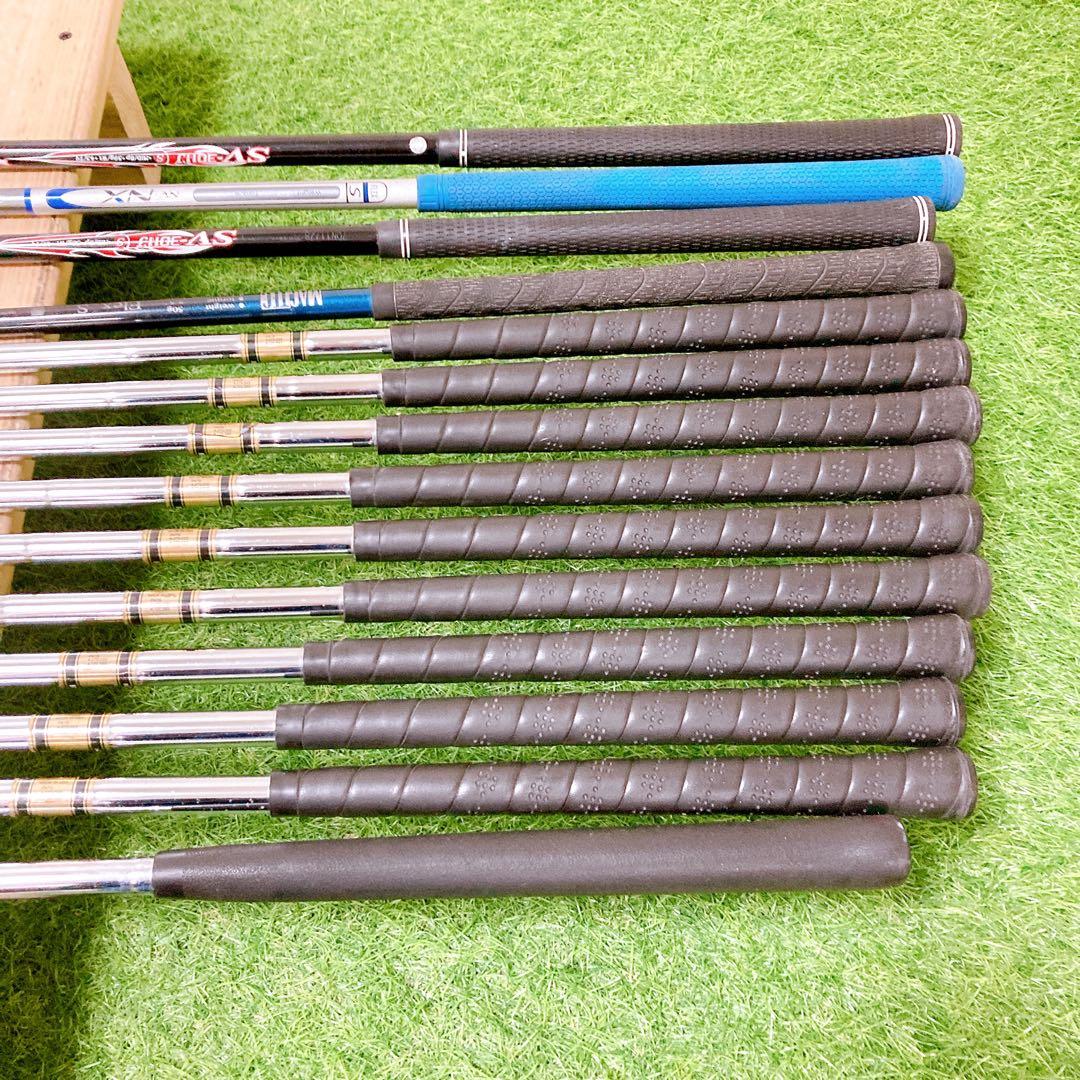 M1 スリクソン　初心者オススメ　ゴルフクラブ　メンズセット　右利き　14本
