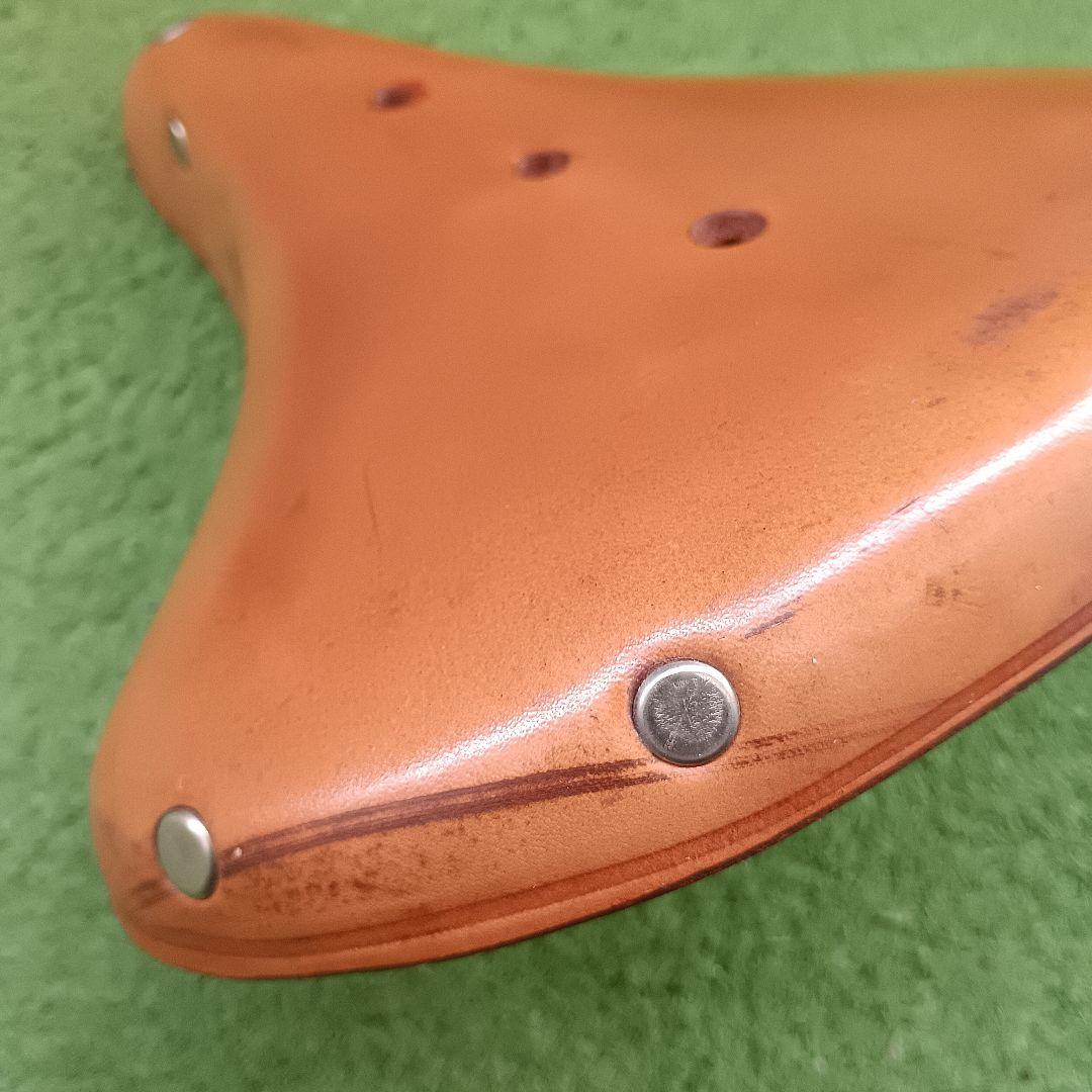 藤田サドル、ビンテージ　レザーサドル　BELT、シートポスト付き（おまけ）