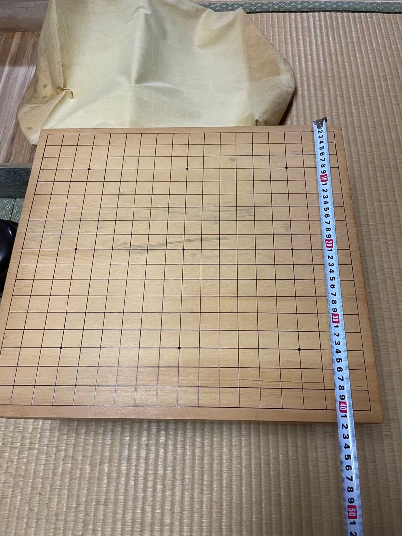 脚付　本榧　囲碁盤　囲碁盤と碁石　カバー付