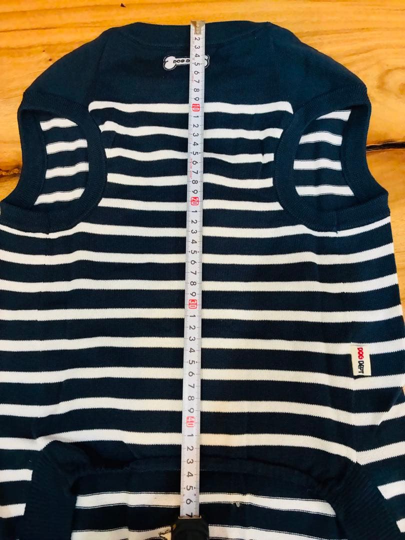 【新品】DOG DEPT ストライプニット犬服