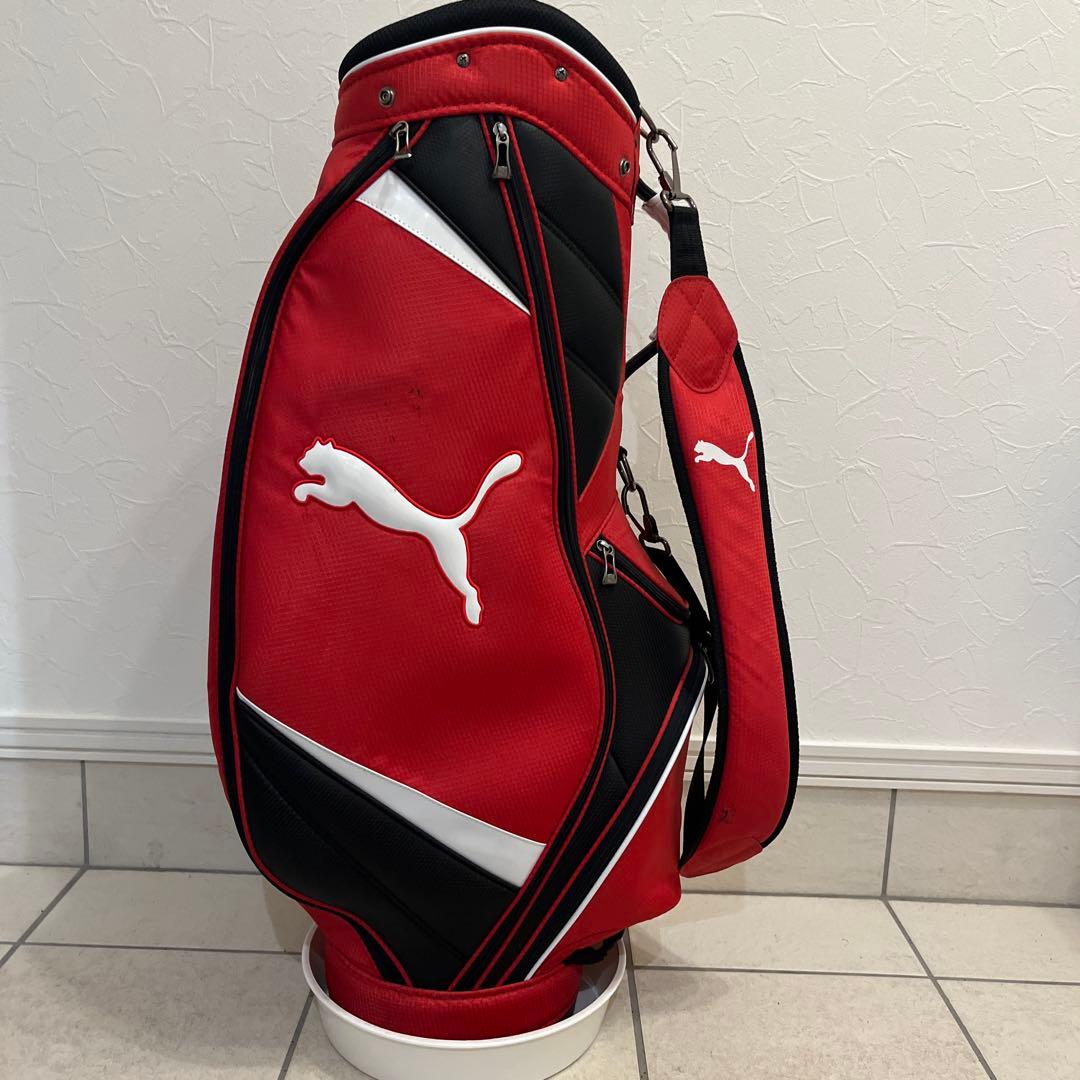 最終値下げ！！！PUMA レッド キャディバッグ