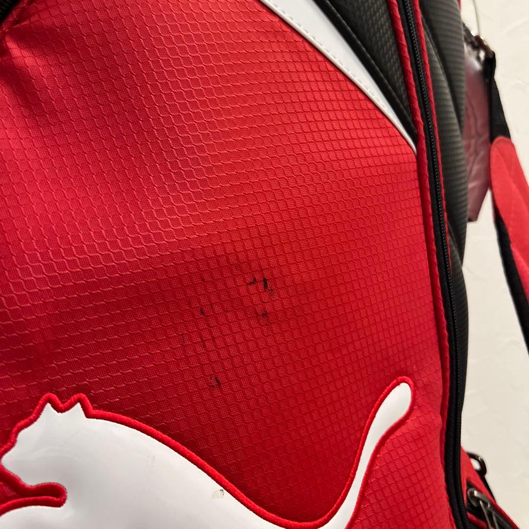 最終値下げ！！！PUMA レッド キャディバッグ