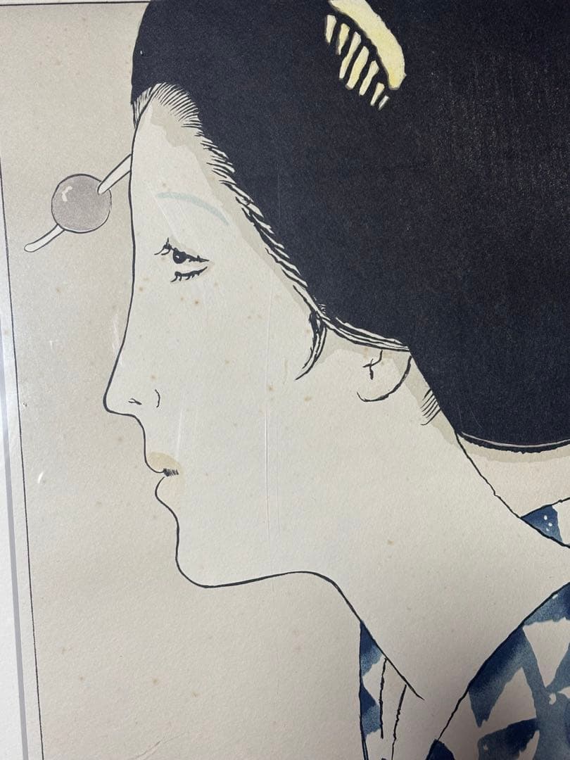 竹久　夢二　　版画(リトグラフ) 138／250