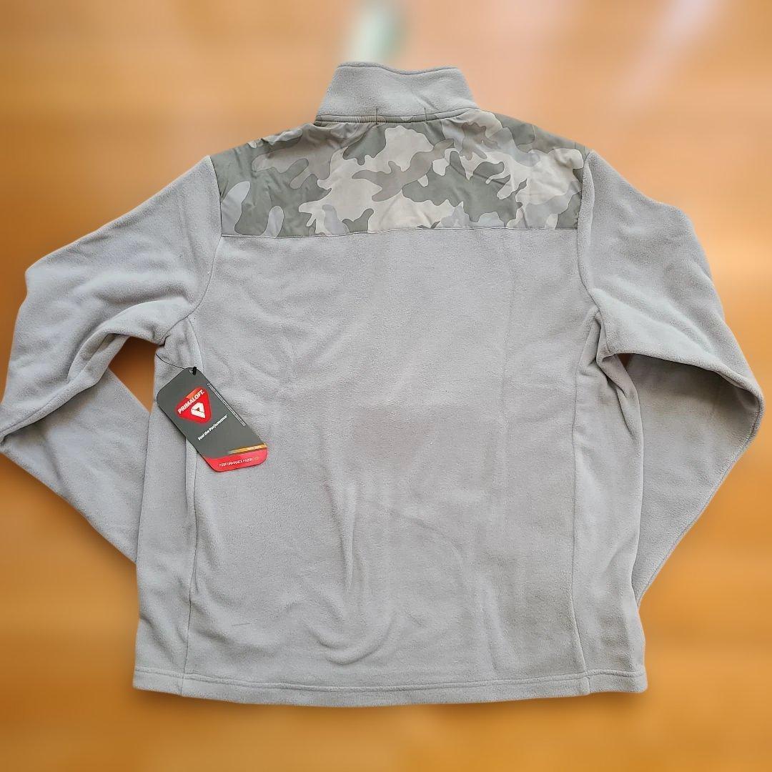 RLX グレー迷彩 ハーフジップジャケット