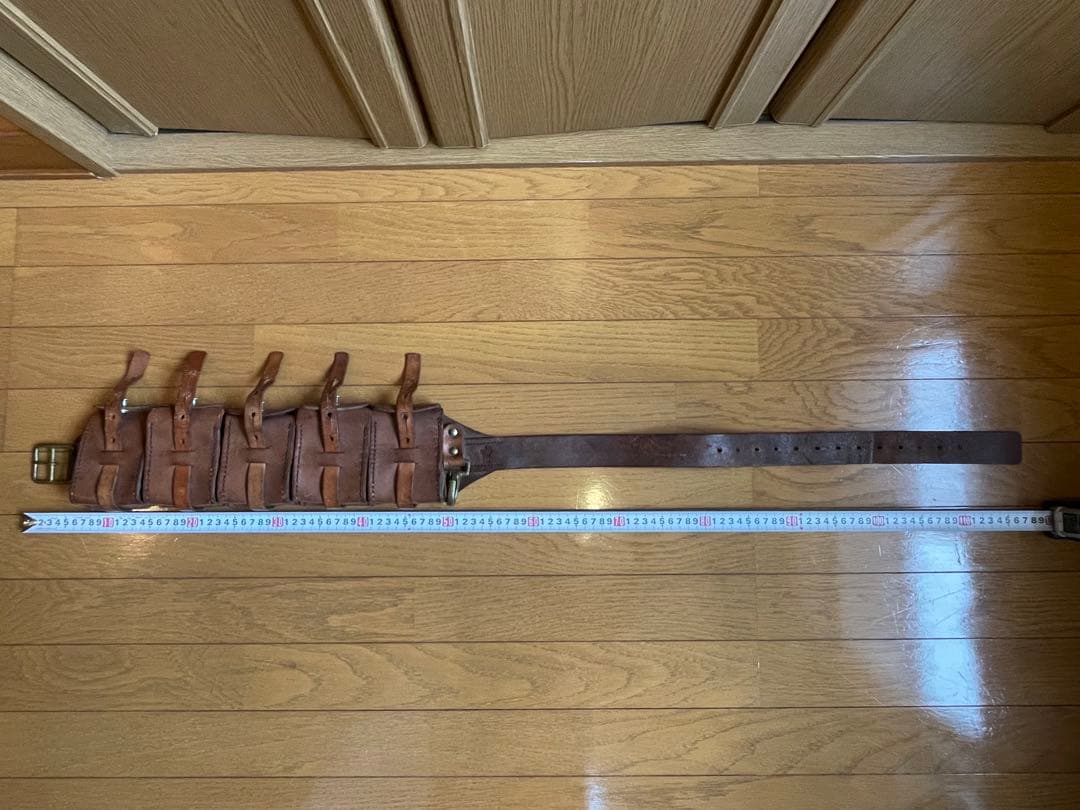 スウェーデン軍５連ベルト　カオスポーチ　バンダリアポーチ