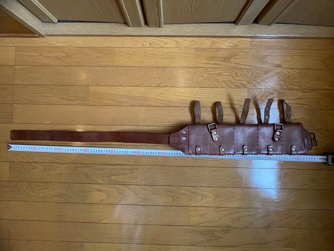 スウェーデン軍５連ベルト　カオスポーチ　バンダリアポーチ