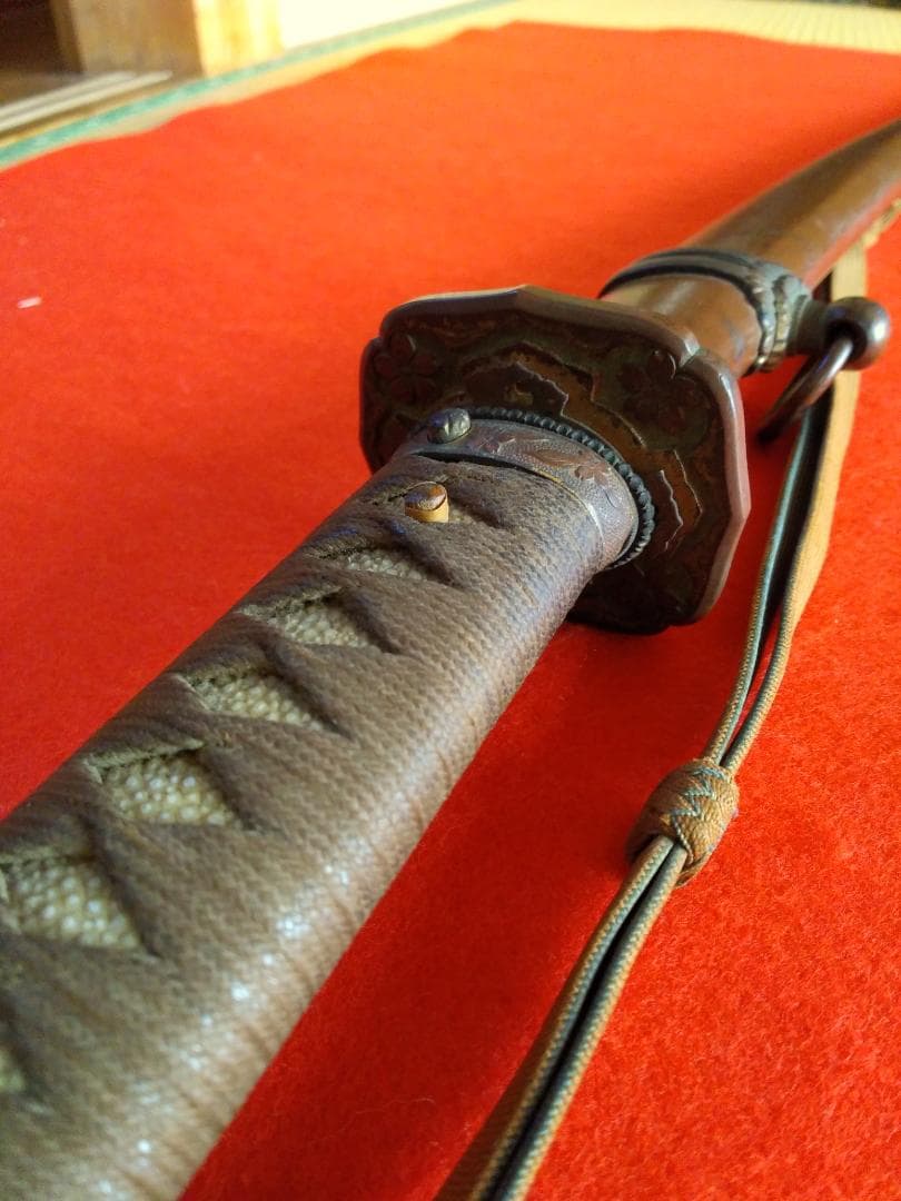 旧日本軍　陸軍　軍刀拵え　（刀）